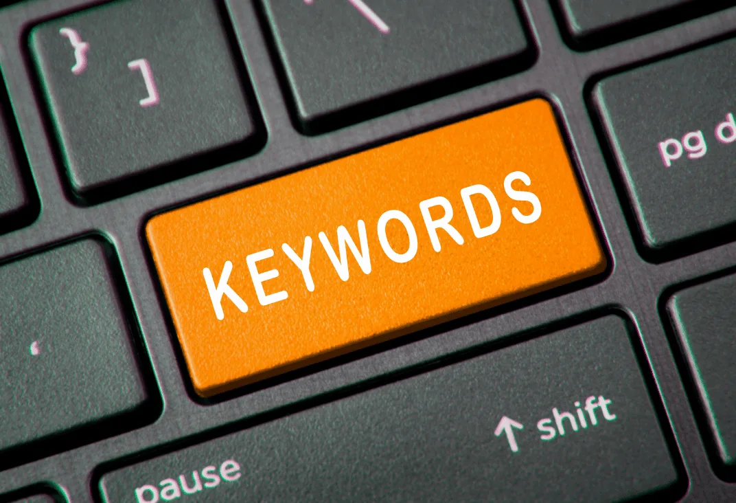 Enter Keywords and Run a Scan