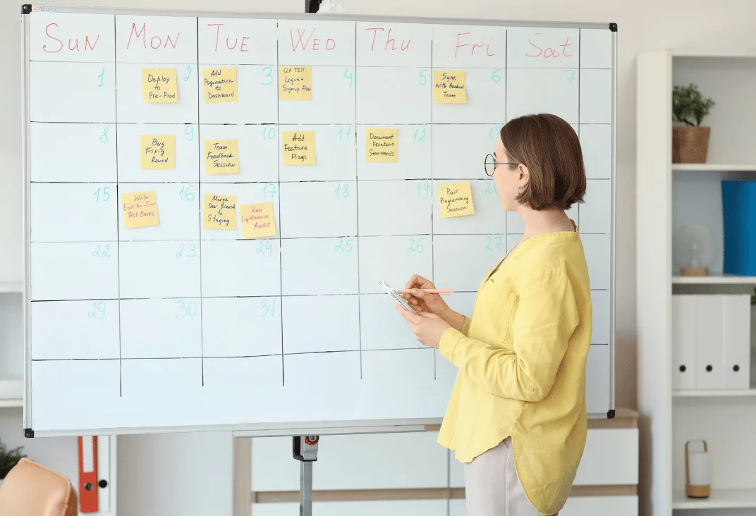 Receive Your Weekly Tasks